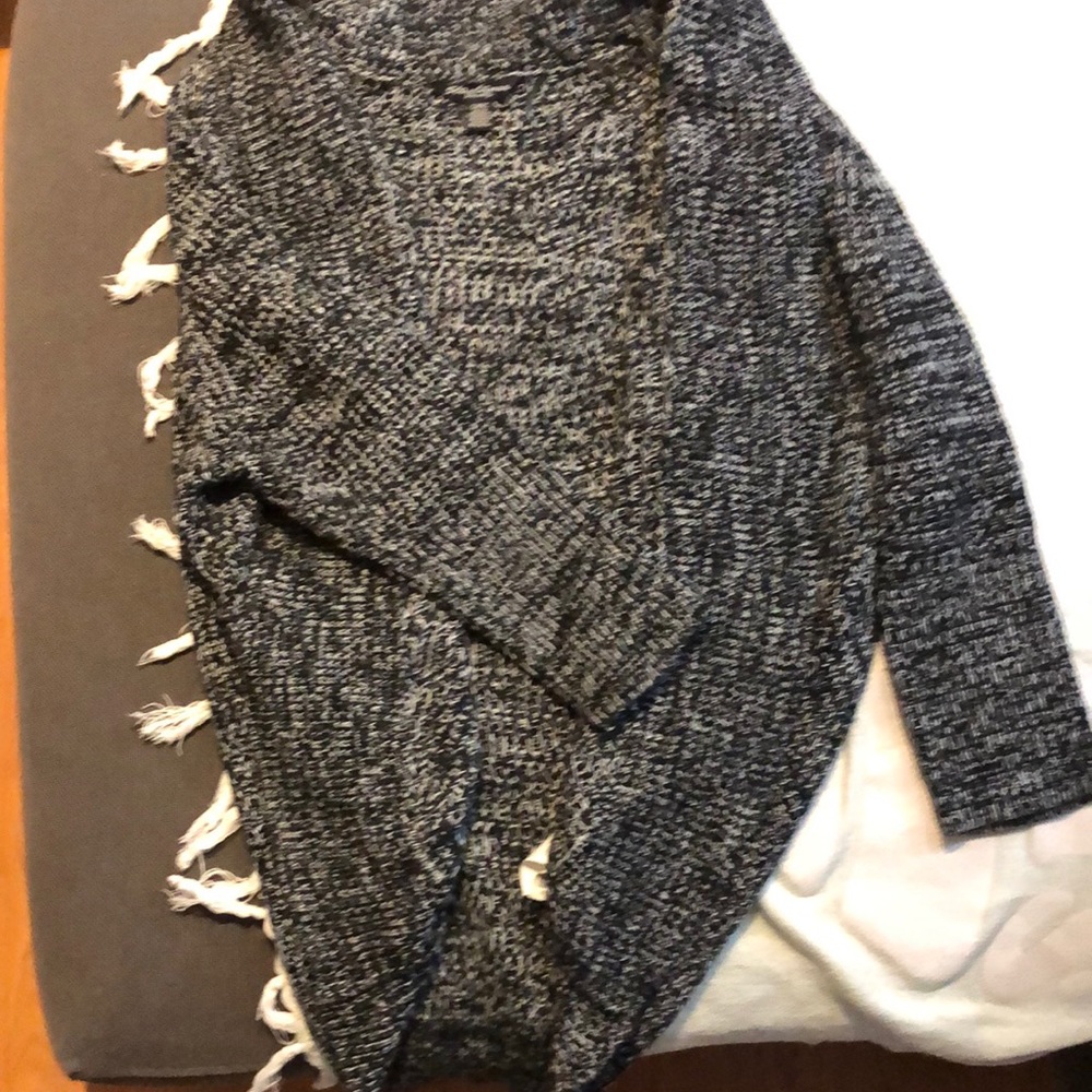 Streetwear Society - Black, grey and white cardigan